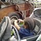 Child snaps a pic of the “Pierce-Arrow” land speed record mystery car.